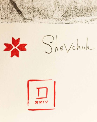 A House on a Mountain #2. Original drawing - dypter logo - 2 - Shevchuk